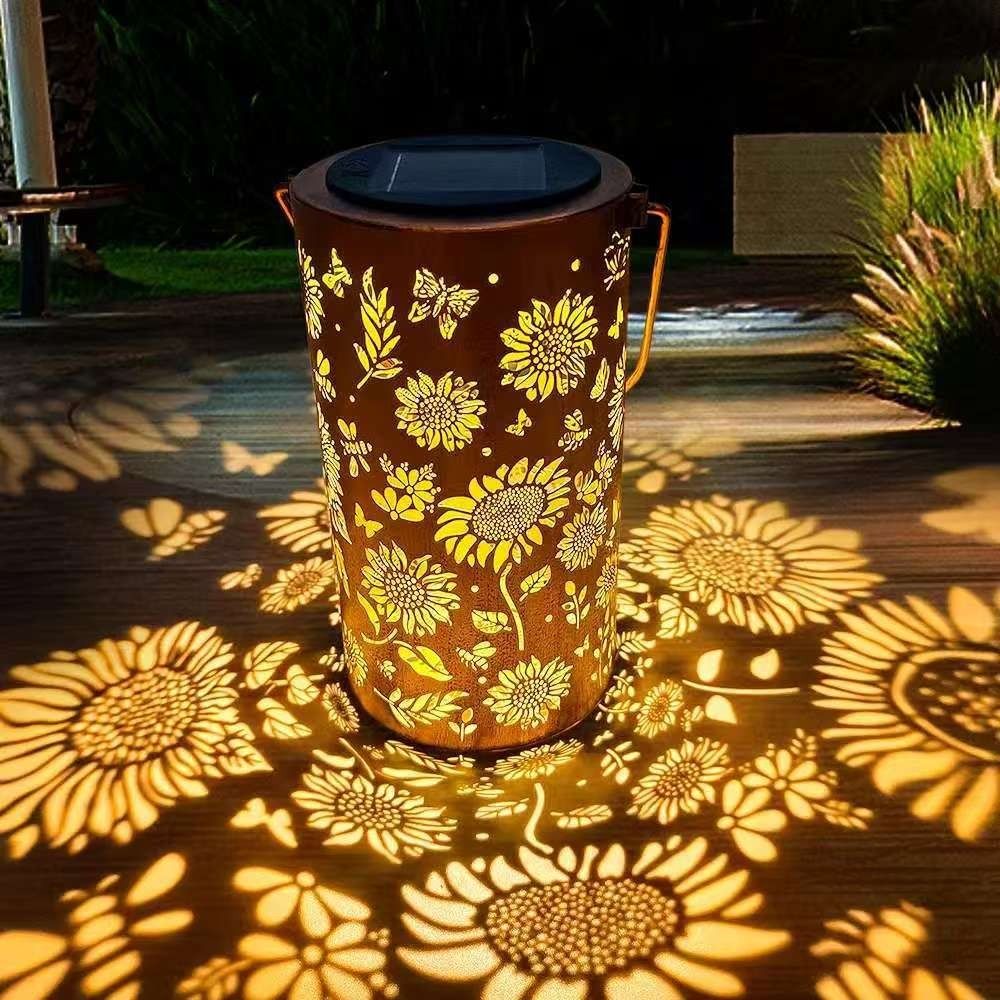 Solar Garden Light - ضوء عباد الشمس وضوء الظل مقاوم