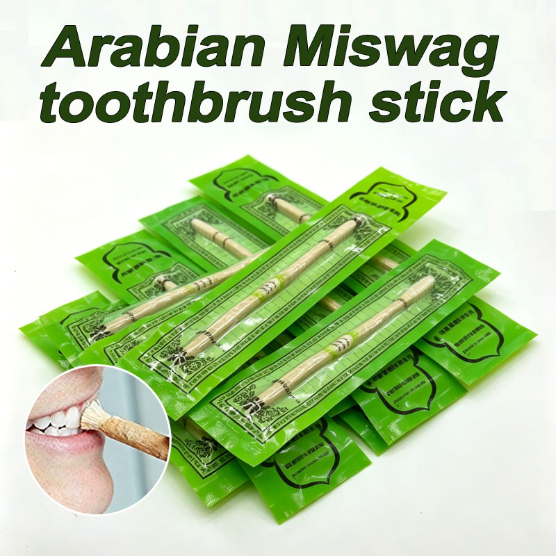 Bamboo Toothbrush - فرشاة أسنان طبيعية من المسواك معبأة