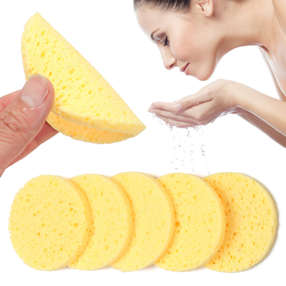 Eco Sponge - 10 قطعة 6-9 سنتيمتر الوجه الأصفر