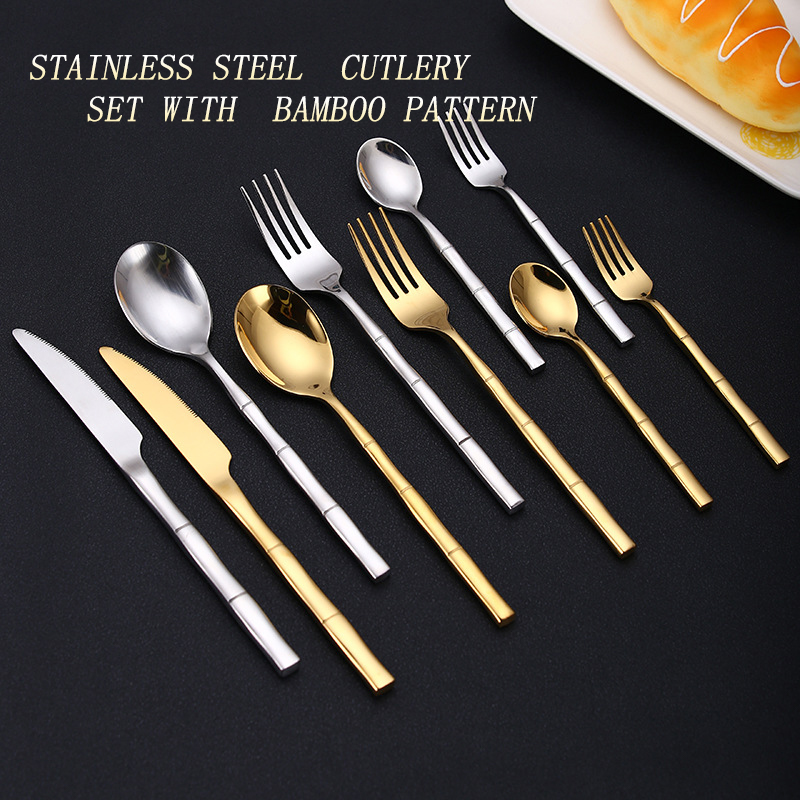 الخيزران تصميم الفولاذ المقاوم - مراجعة Bamboo Cutlery وسعره