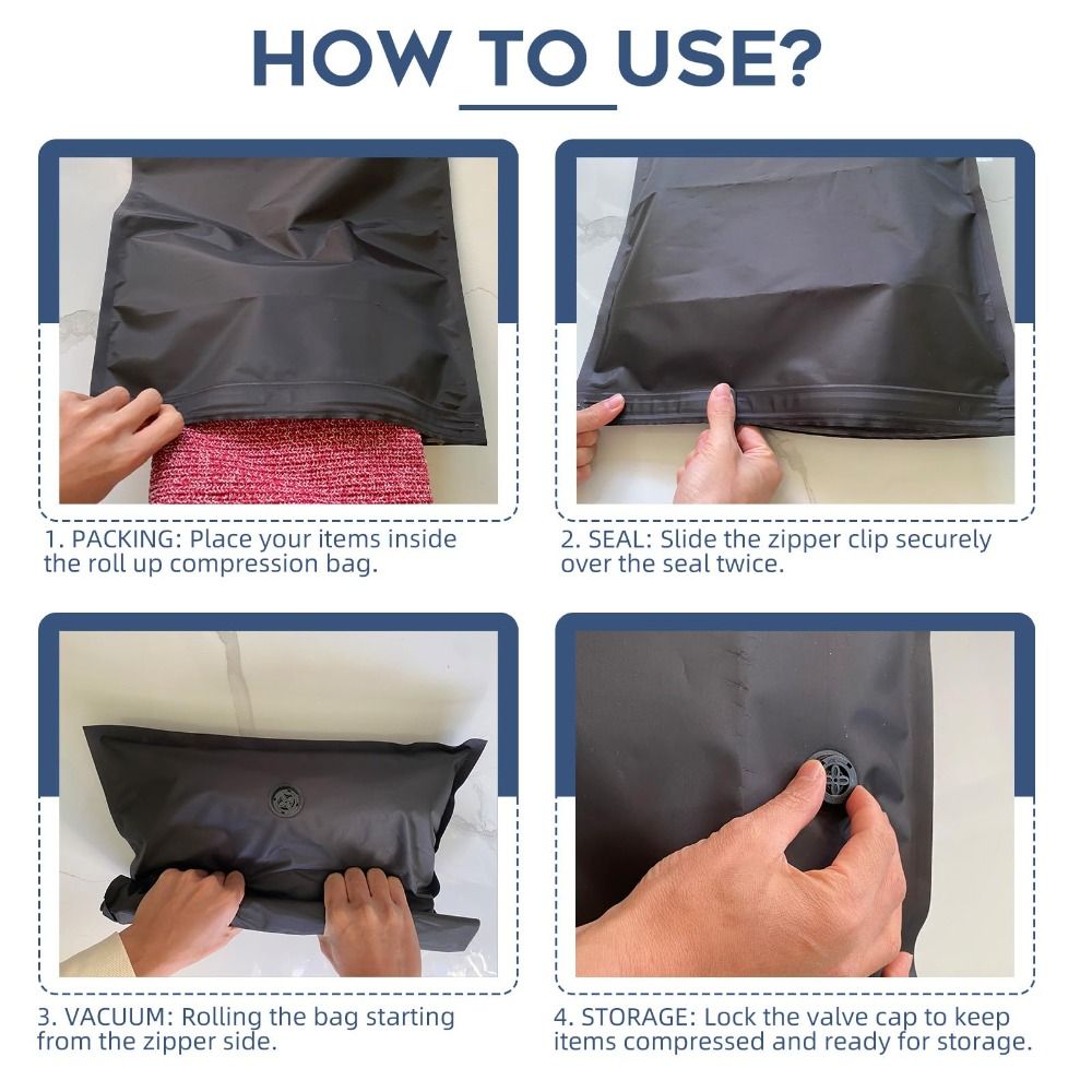 أكياس تفريغ الهواء الجديدة الق - مراجعة Reusable Bag وسعره