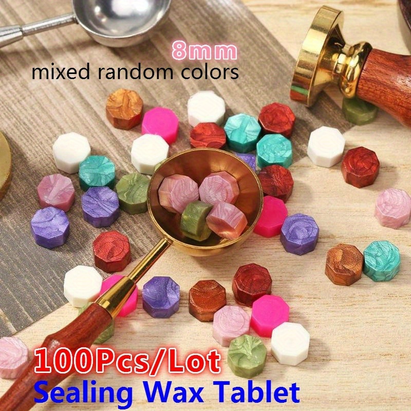 100 قطعة من خرز ختم الشمع الثم - مراجعة Beeswax Wrap وسعره