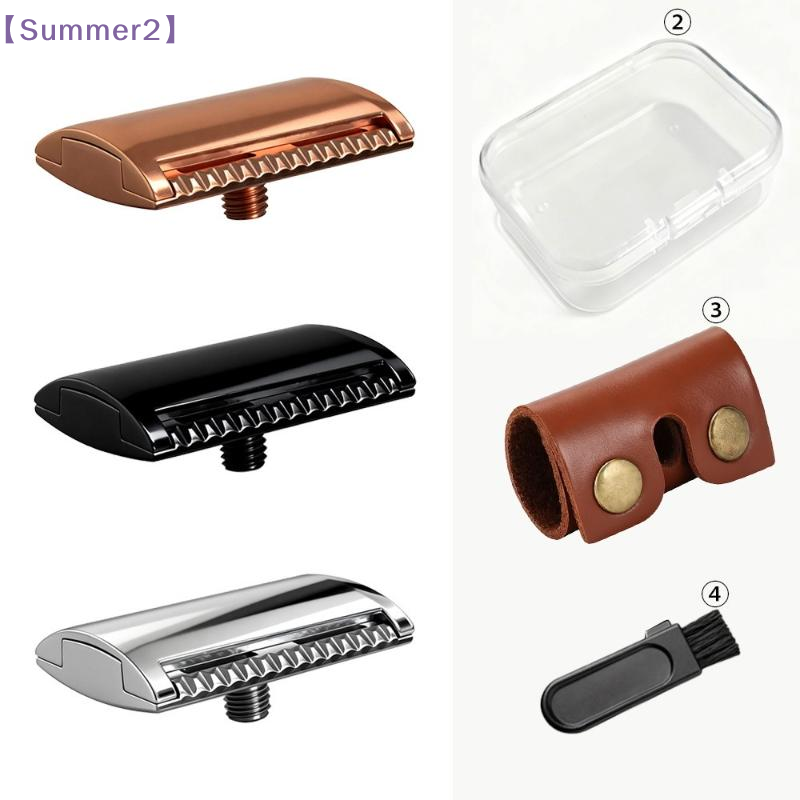 【Xia2】طقم رأس ماكينة حلاقة يدو - مراجعة Safety Razor Handle وسعره