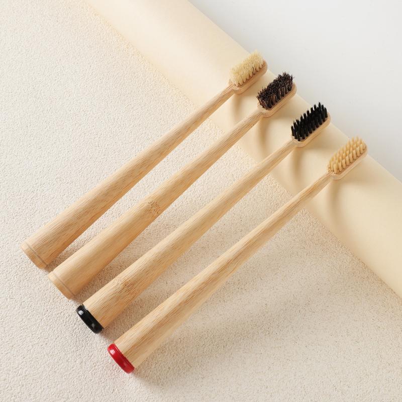 فرشاة أسنان فاخرة من شعر الخيل - مراجعة Bamboo Toothbrush وسعره