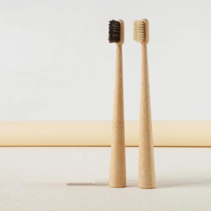 فرشاة أسنان فاخرة من شعر الخيل - مراجعة Bamboo Toothbrush وسعره