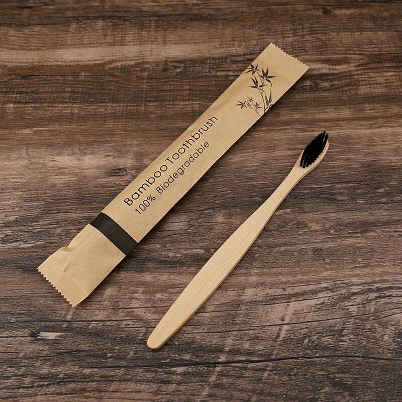 فرشاة أسنان من الخيزران بألوان - مراجعة Bamboo Toothbrush وسعره