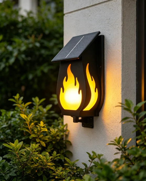 مصباح جداري شمسي خارجي، مصباح  - مراجعة Solar Garden Light وسعره