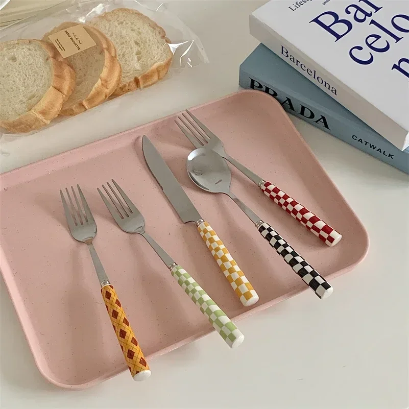 3 قطعة/المجموعة الفولاذ المقاو - مراجعة Bamboo Cutlery وسعره