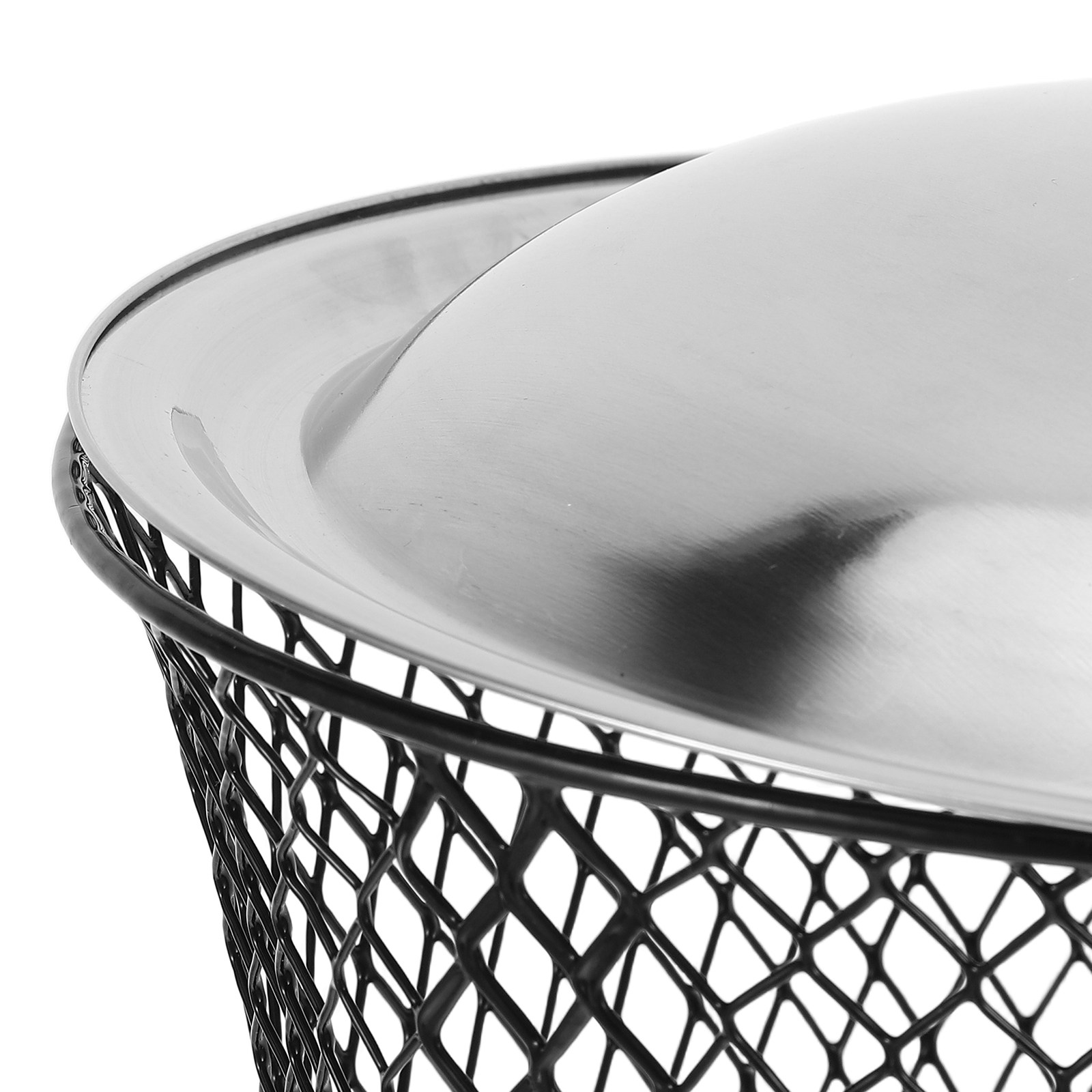قطعتان من سلة المهملات المعدني - مراجعة Compost Bin وسعره