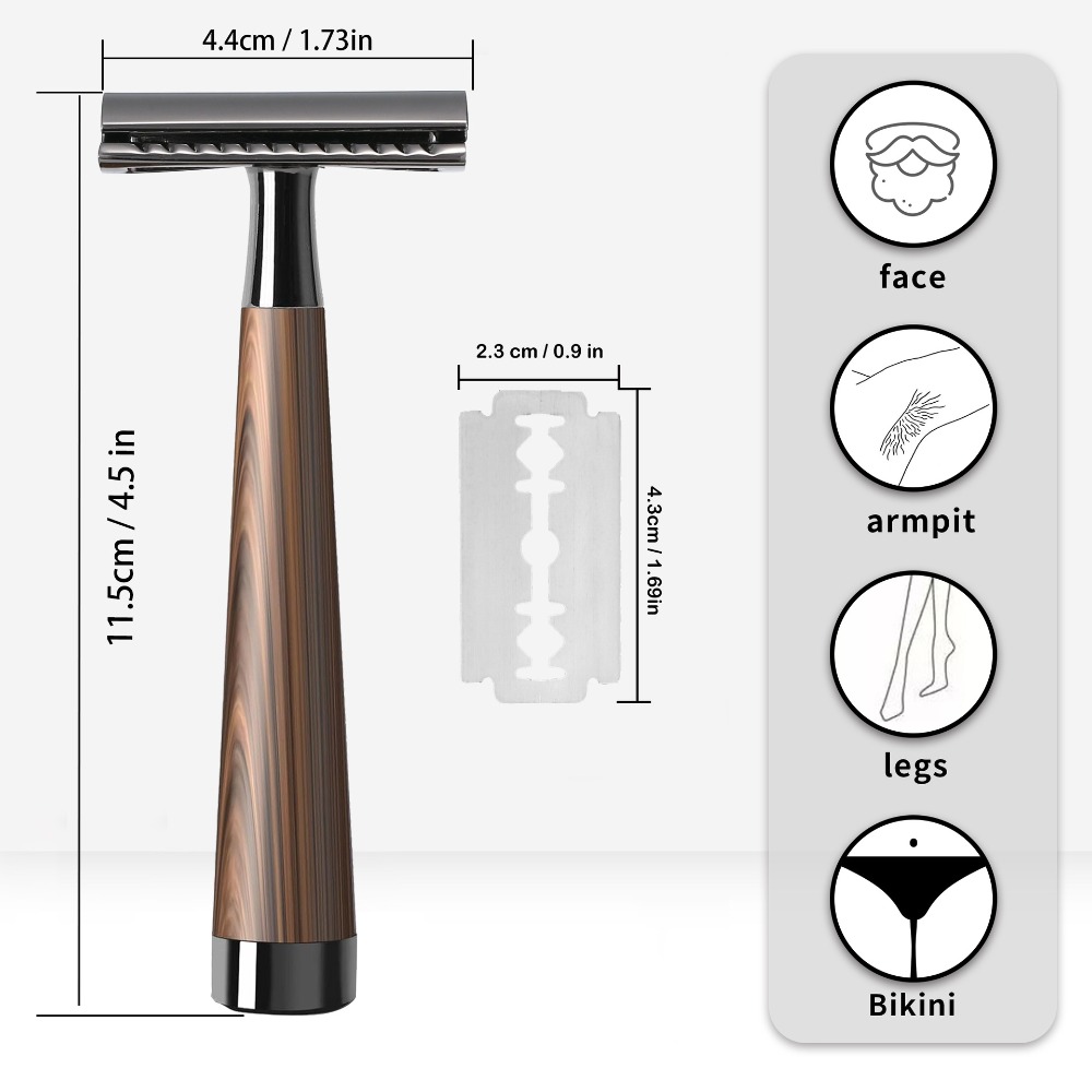 ماكينة حلاقة آمنة متطورة ذات ح - مراجعة Safety Razor Handle وسعره